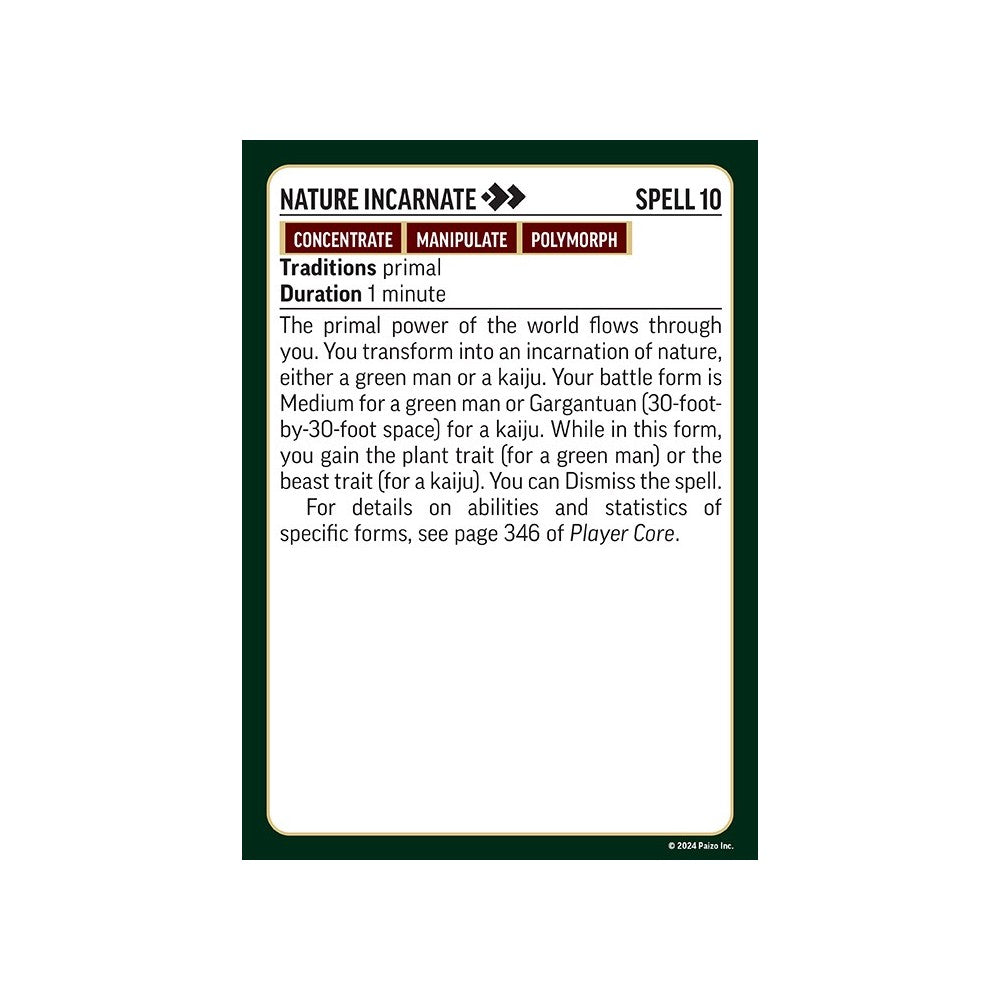 Paizo Pathfinder: Primal Spell Cards - Good Games