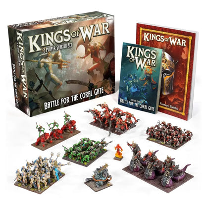 Kings of War Battle for The Coral Gate 2-Player Starter Set (MGKWM127) - Good Games