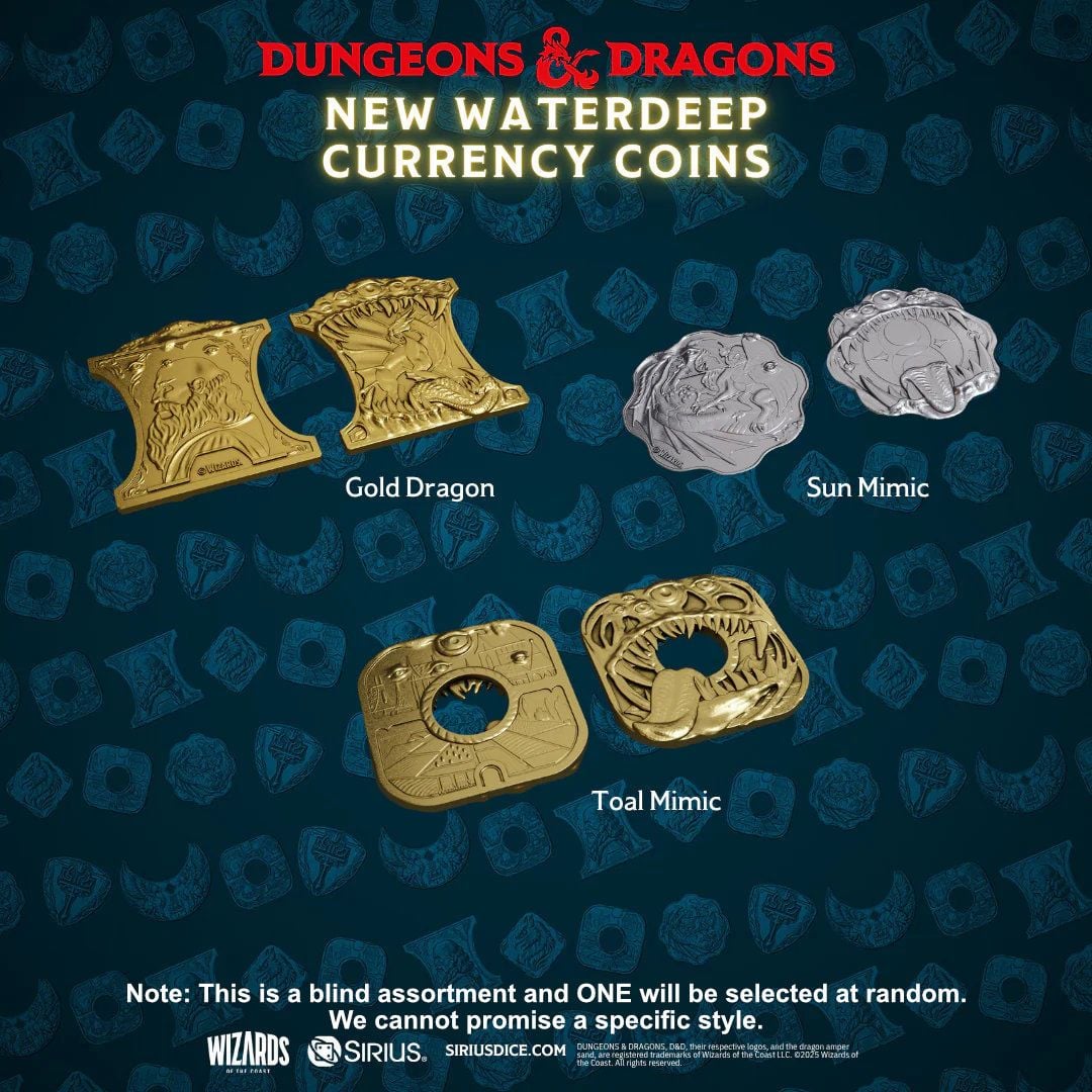 Sirius Dice - D&D Undermountain Treasure Packs Blind Box