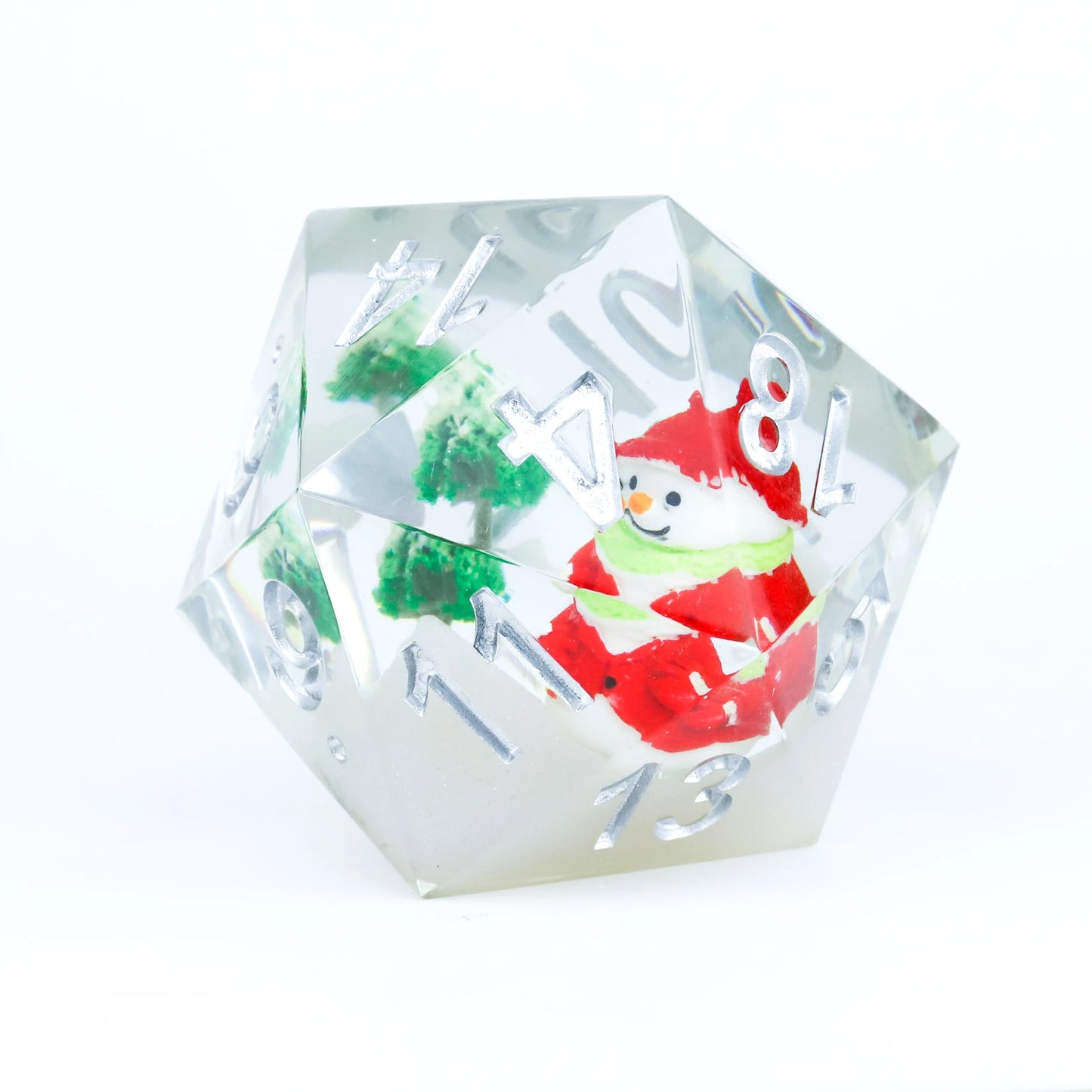 Sirius Dice - Snowman Scenic Large D20 - Good Games