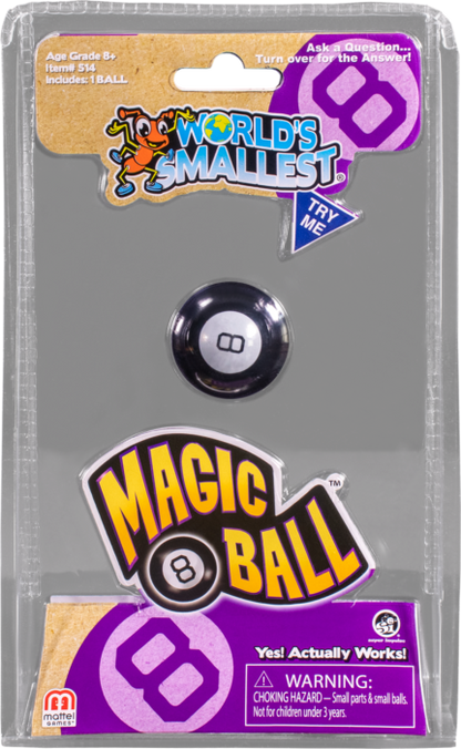 Worlds Smallest - Magic 8 Ball - Good Games