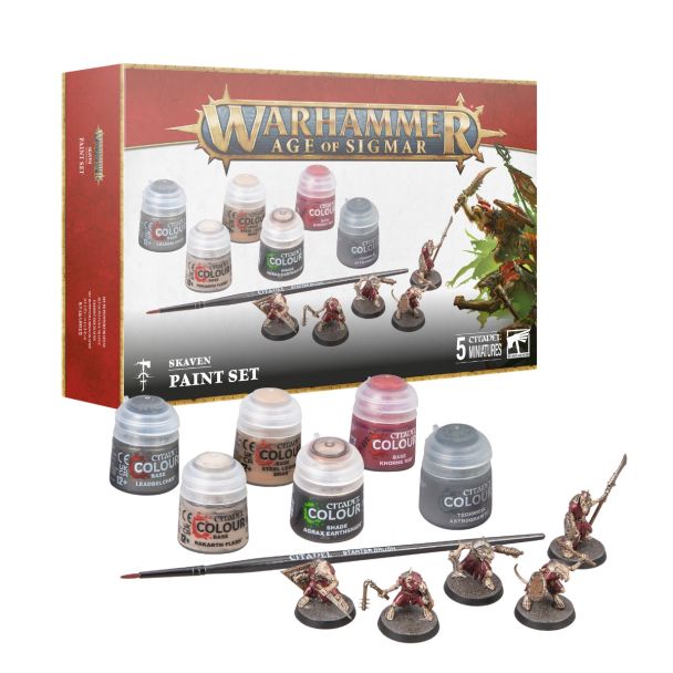Warhammer Age of Sigmar - Skaven And Paint Set (60-09) - Good Games