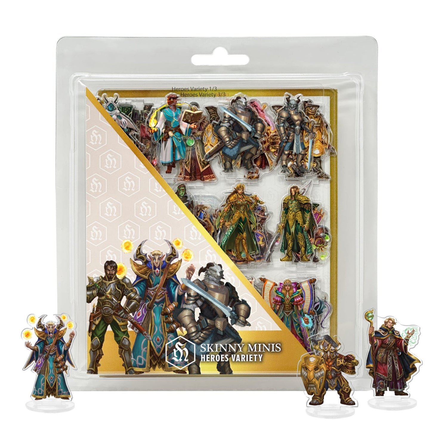 Skinny Minis - Heroes Variety Miniatures (DIBSM007)