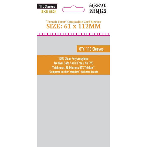 Sleeve Kings Board Game Sleeves French Tarot Sleeves - Good Games