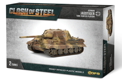 Clash of Steel: Jagdtiger Tank-Hunter Platoon Miniature - Good Games