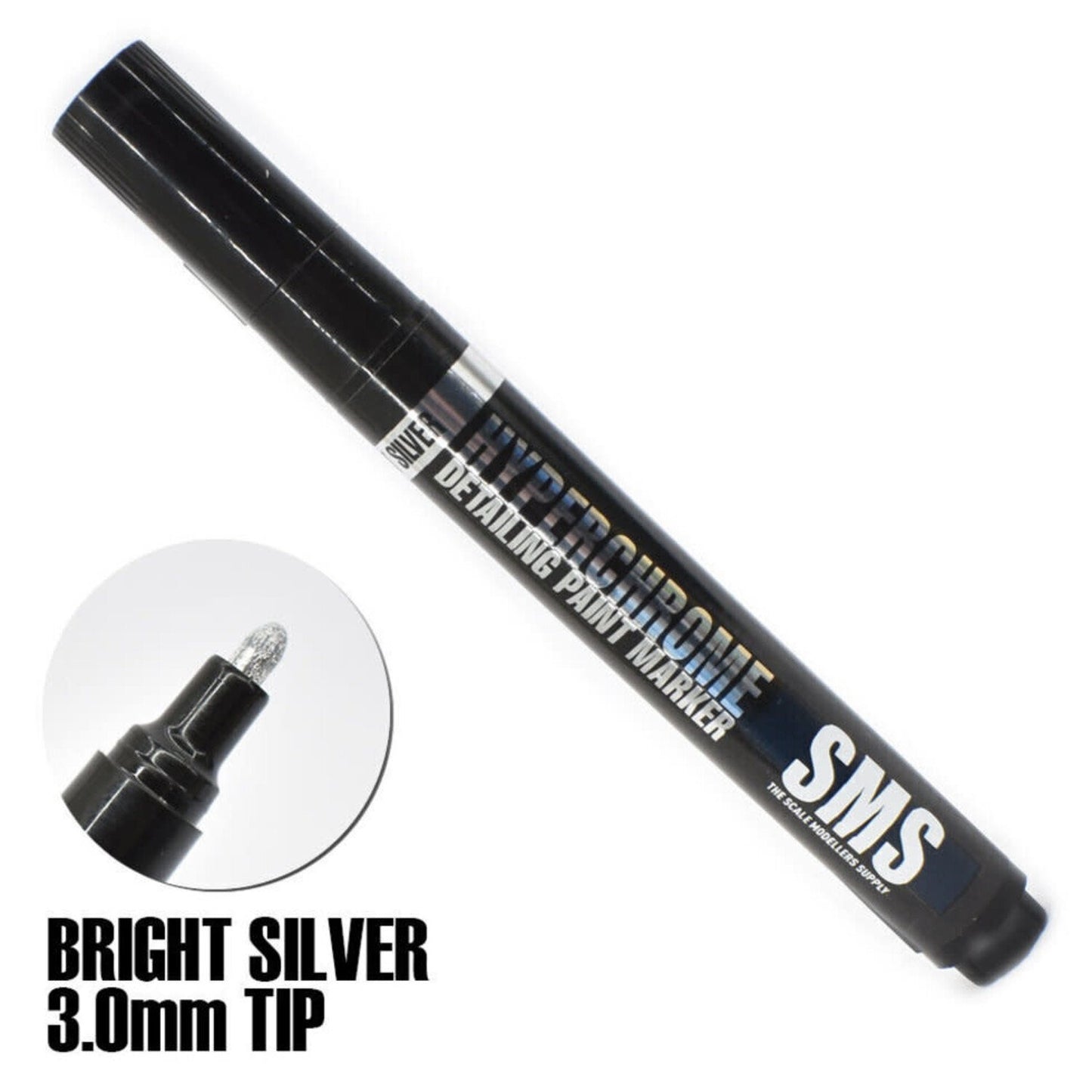 SMS Hyperchrome Marker (bright Silver) 3mm - Good Games