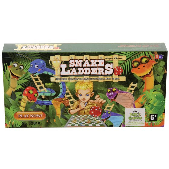 Magnetic Games Snake Ladders 10