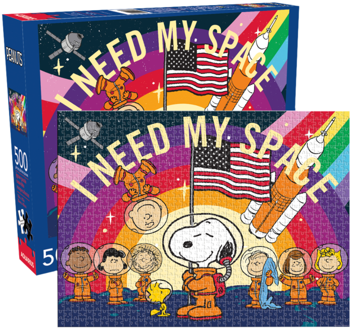 Snoopy In Space 500 Piece Jigsaw Puzzle