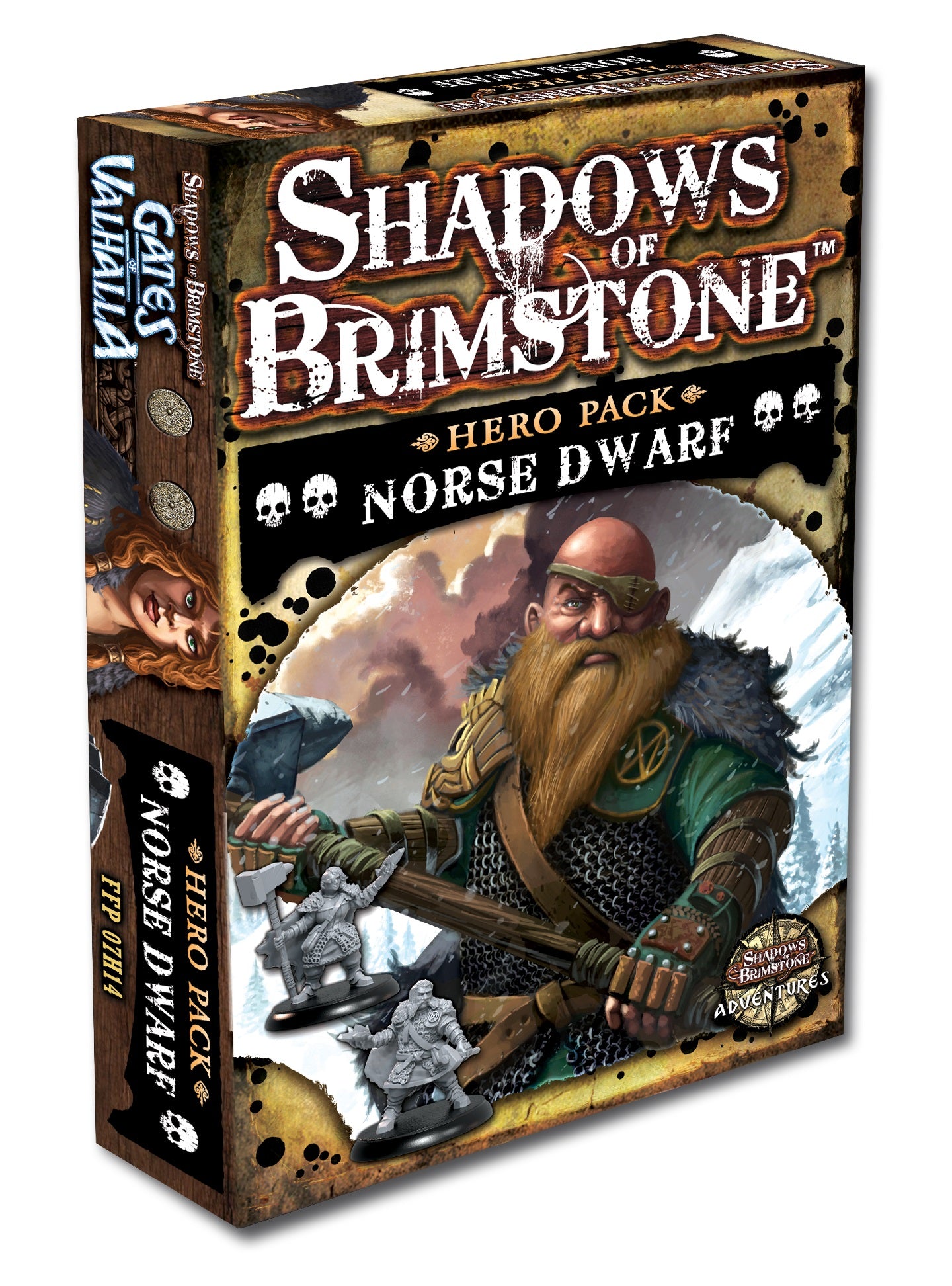 Shadows of Brimstone - Hero Pack - Norse Dwarf - Good Games