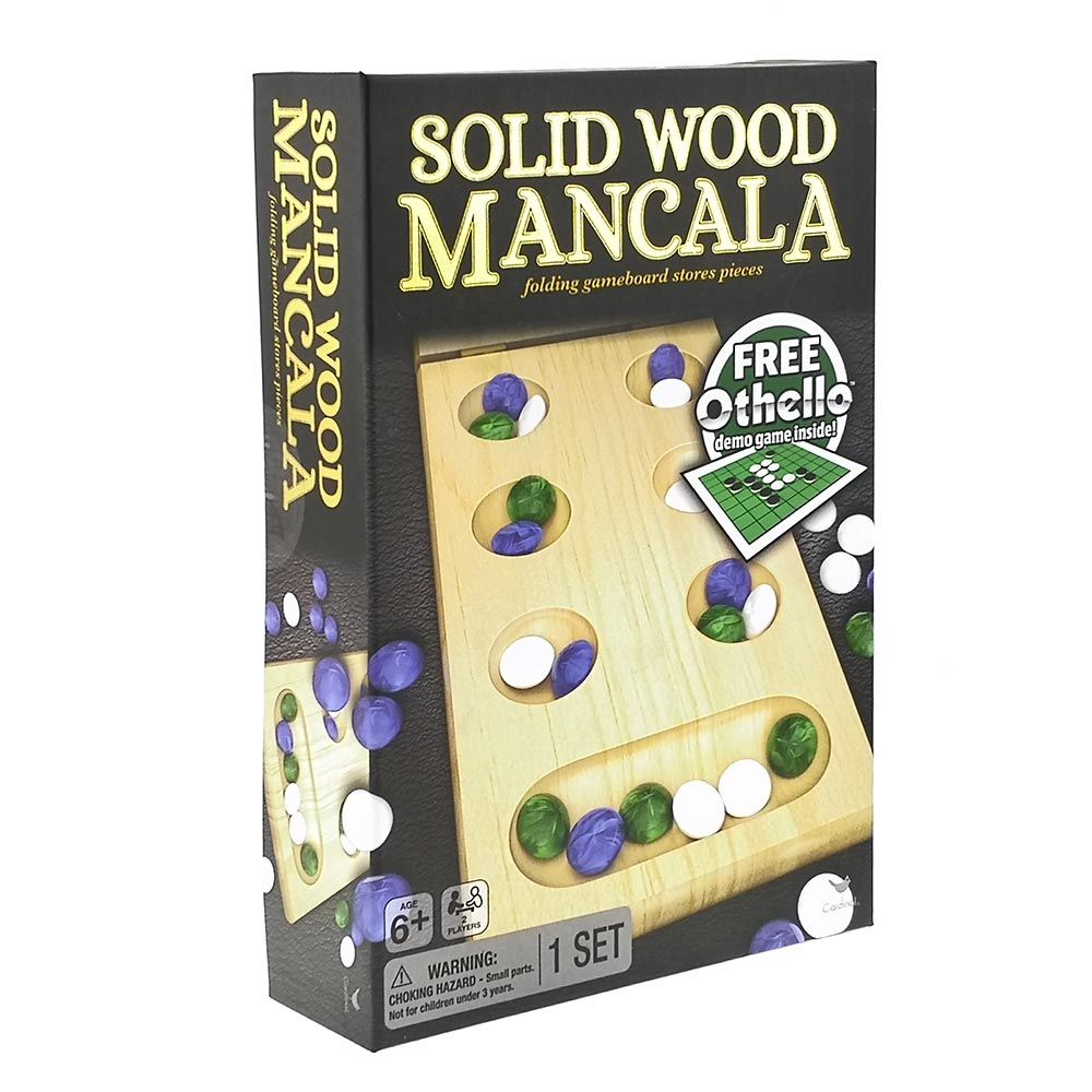 Mancala Wood Folding Cardinal
