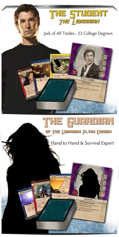 The Librarians spear character art