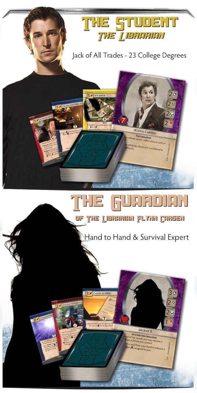 The Librarians spear character art