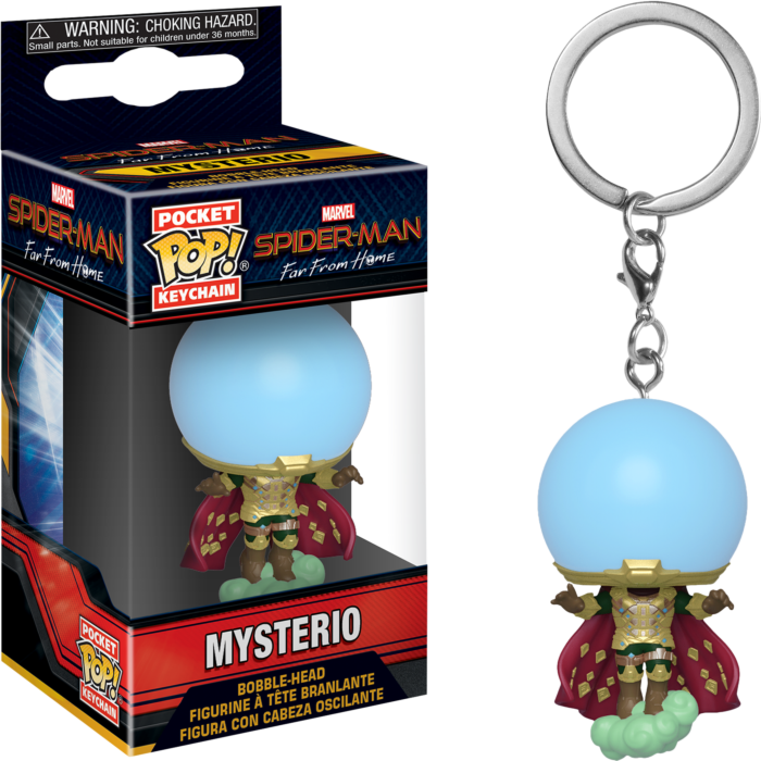 Spiderman: FFH - Mysterio Pop! Keychain - Good Games