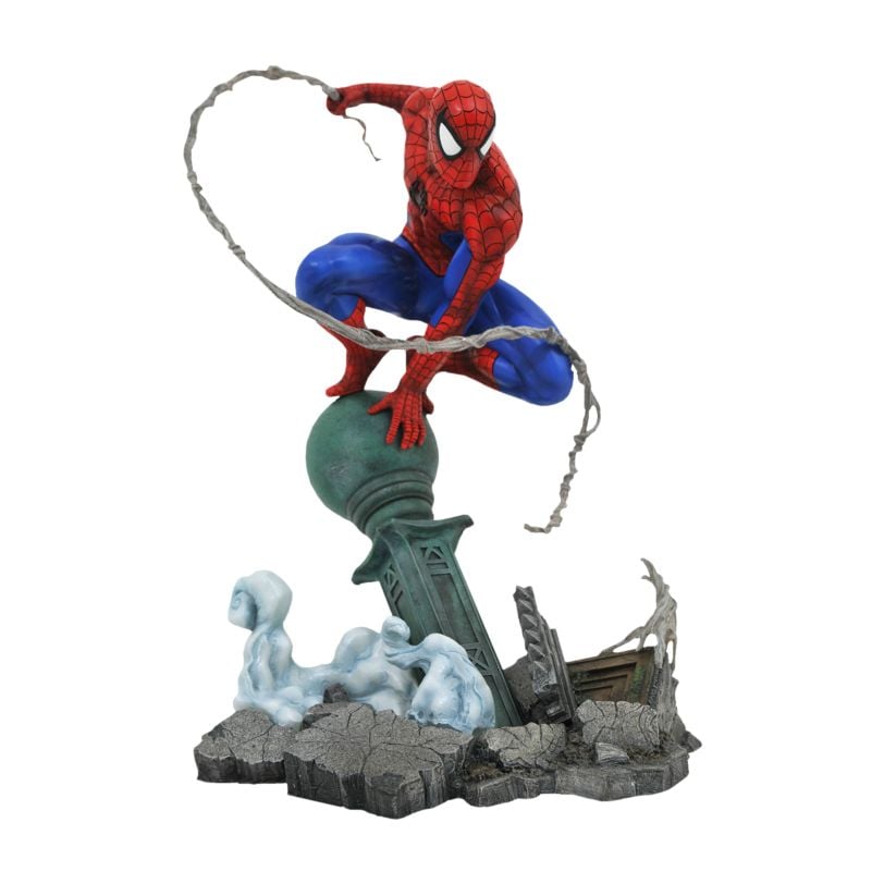 SpiderMan - SpiderMan Lampost Gallery PVC Statue - Good Games