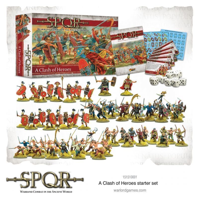 SPQR Starter Set A Clash of Heroes. - Good Games