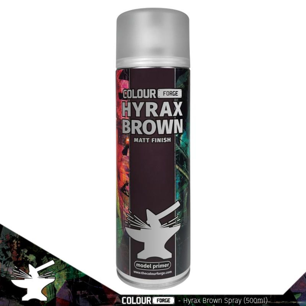 Colour Forge - Aerosol - Hyrax Brown 500ml - Good Games