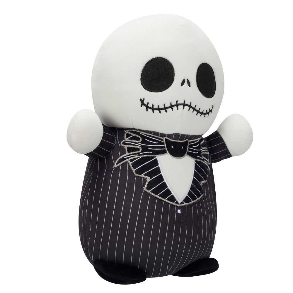 Squishmallows HugMees Jack Skellington 10 inch plush side view