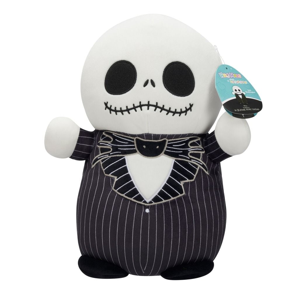 Squishmallows HugMees Jack Skellington 10 inch plush front view