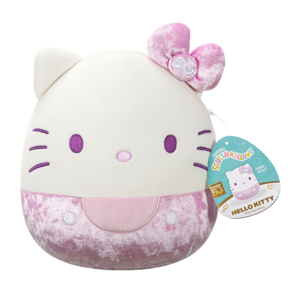 Squishmallows 8inch Hello Kitty 50th Velvet Assorted - Good Games