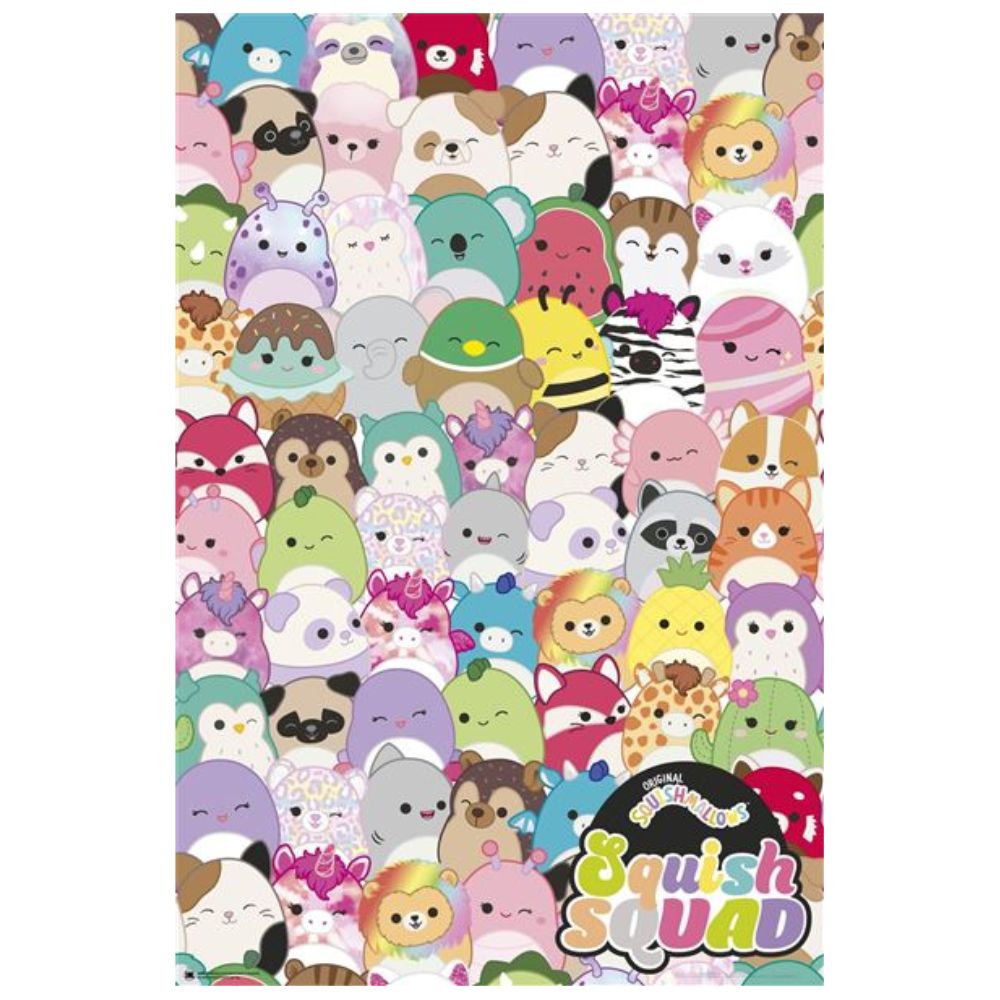 Squishmallows - Squish Squad - Reg Poster - Good Games