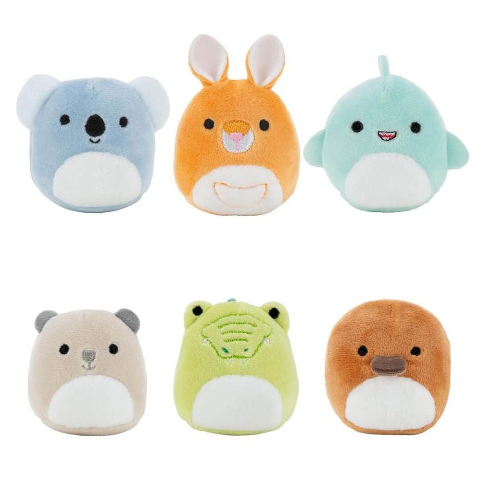 Squishville Mini Squishmallow 6 Pack -Down Under Squad