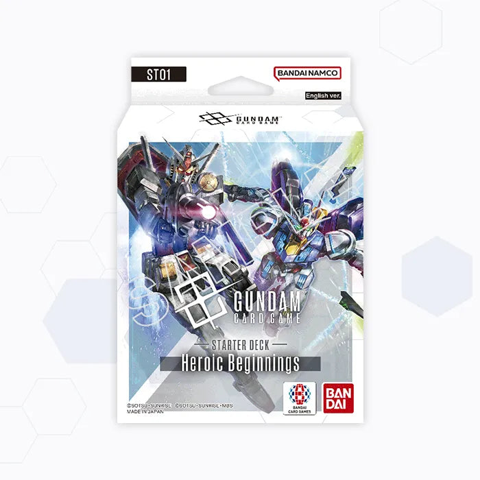 Gundam Card Game Heroic Beginnings [ST01] Starter Deck - Good Games