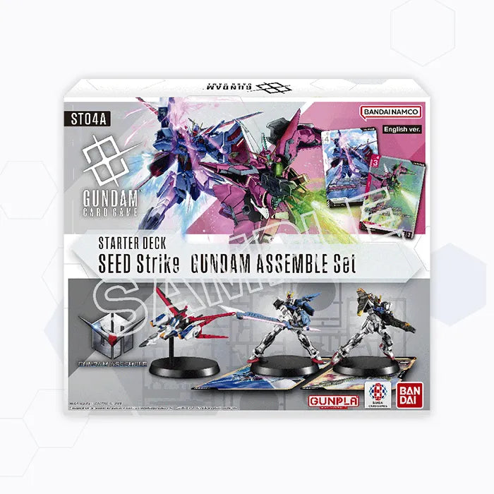 Gundam Card Game SEED Strike [ST04A] Assemble Starter Deck (Preorder) - Good Games
