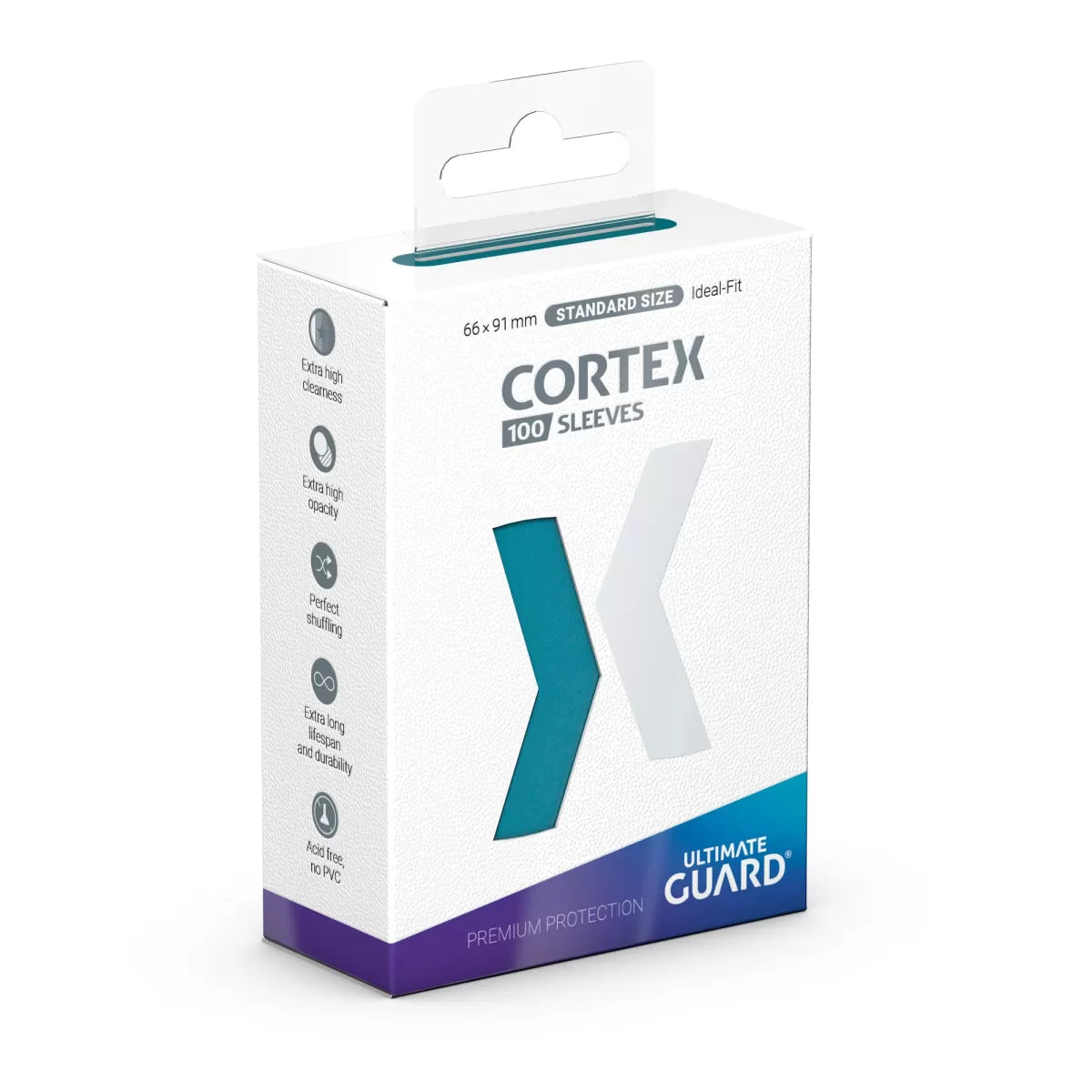 Ultimate Guard Cortex Sleeves Petrol (100) - Good Games