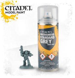 Mechanicus Standard Grey Spray Paint (62-26) - Good Games