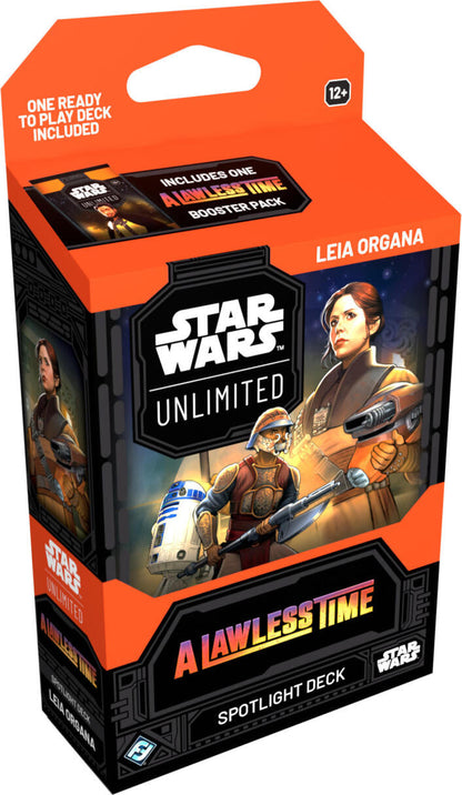 Star Wars Unlimited - A Lawless Time Spotlight Deck Box