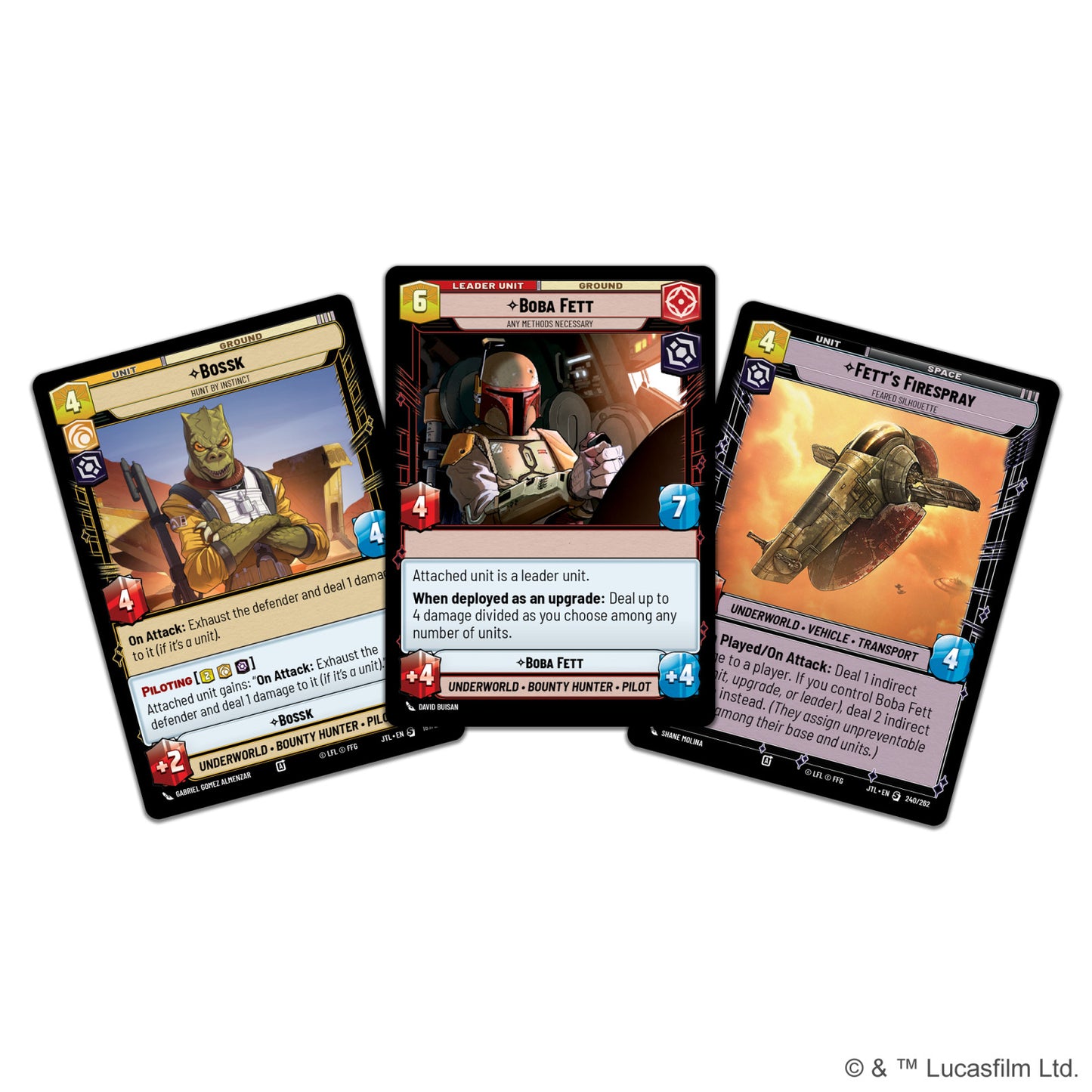 Fantasy Flight Games Star Wars Unlimited - Jump to Lightspeed Spotlight Deck Display