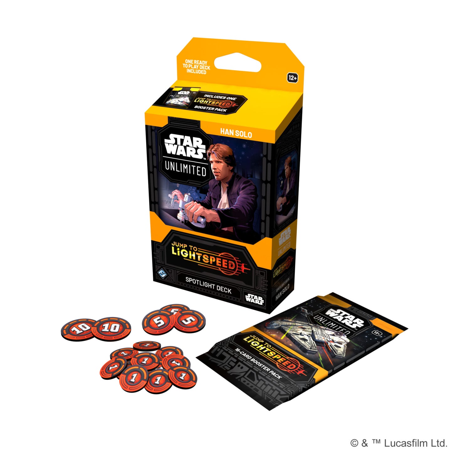 Fantasy Flight Games Star Wars Unlimited - Jump to Lightspeed Spotlight Deck Display