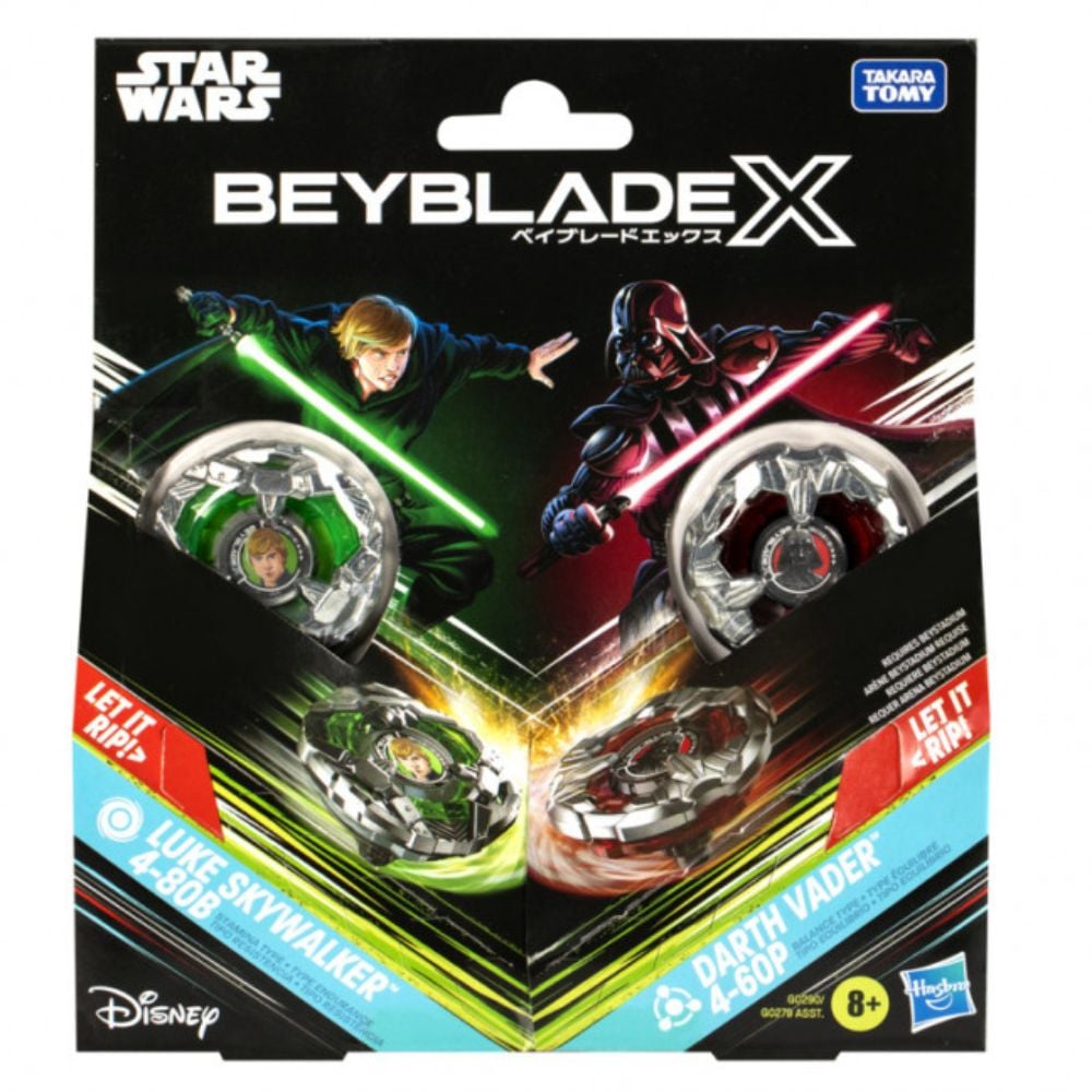 Beyblade X - Luke Skywalker 4-80B + Darth Vader4-60P - Good Games