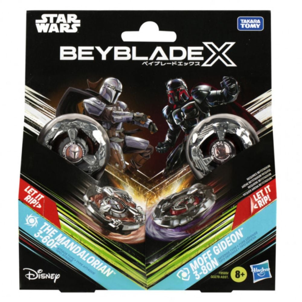 Beyblade X - The Mandalorian 3-60F + Moff Gideon 3-80N - Good Games