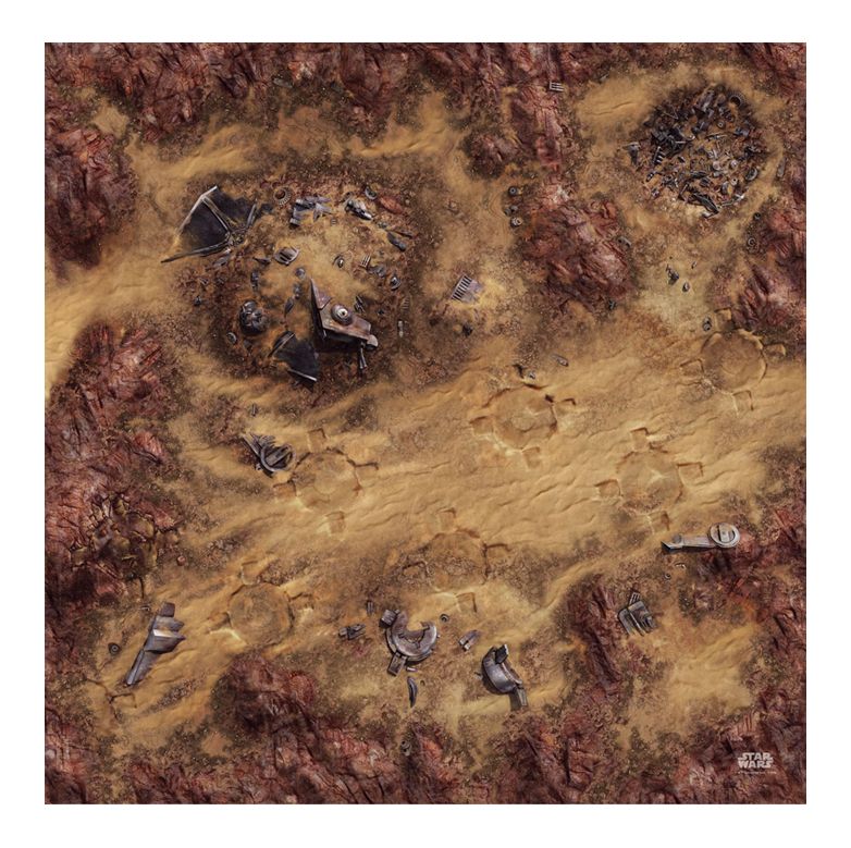 Star Wars: Legion - Desert Junkyard Gamemat - Good Games