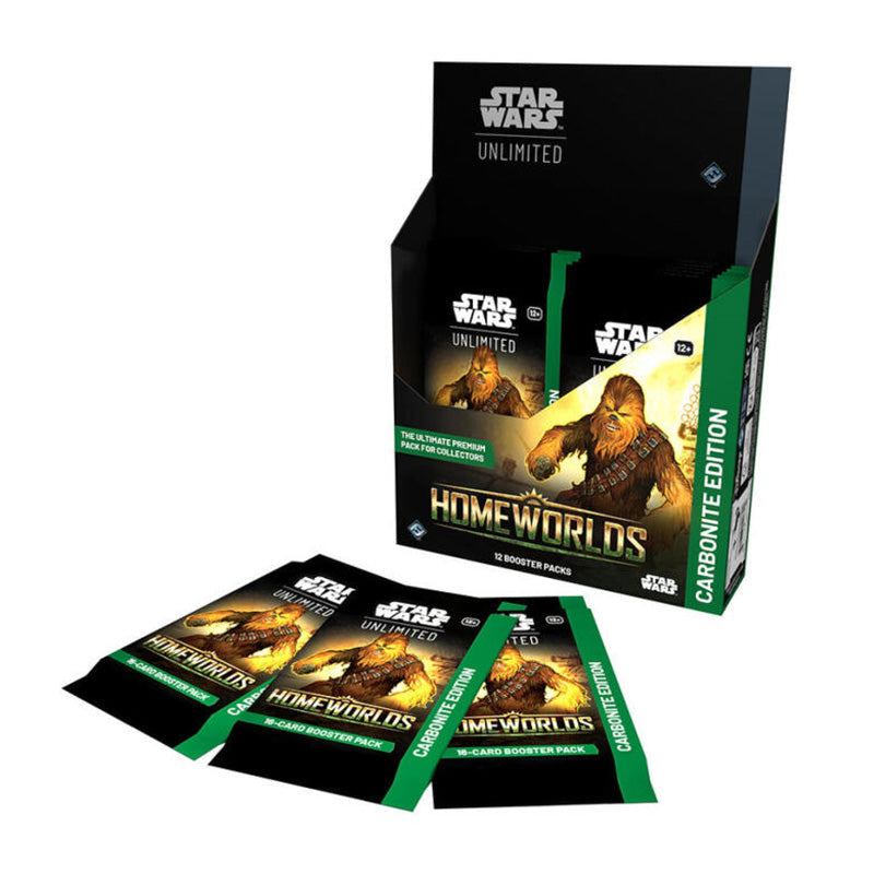 Star Wars Unlimited - Homeworlds Carbonite Booster Box