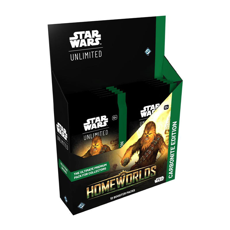 Star Wars Unlimited - Homeworlds Carbonite Booster Box