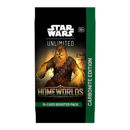 Star Wars Unlimited - Homeworlds Carbonite Booster Box