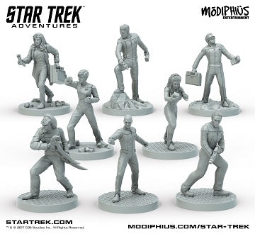 Star Trek Adventures Next Generation Miniatures Set