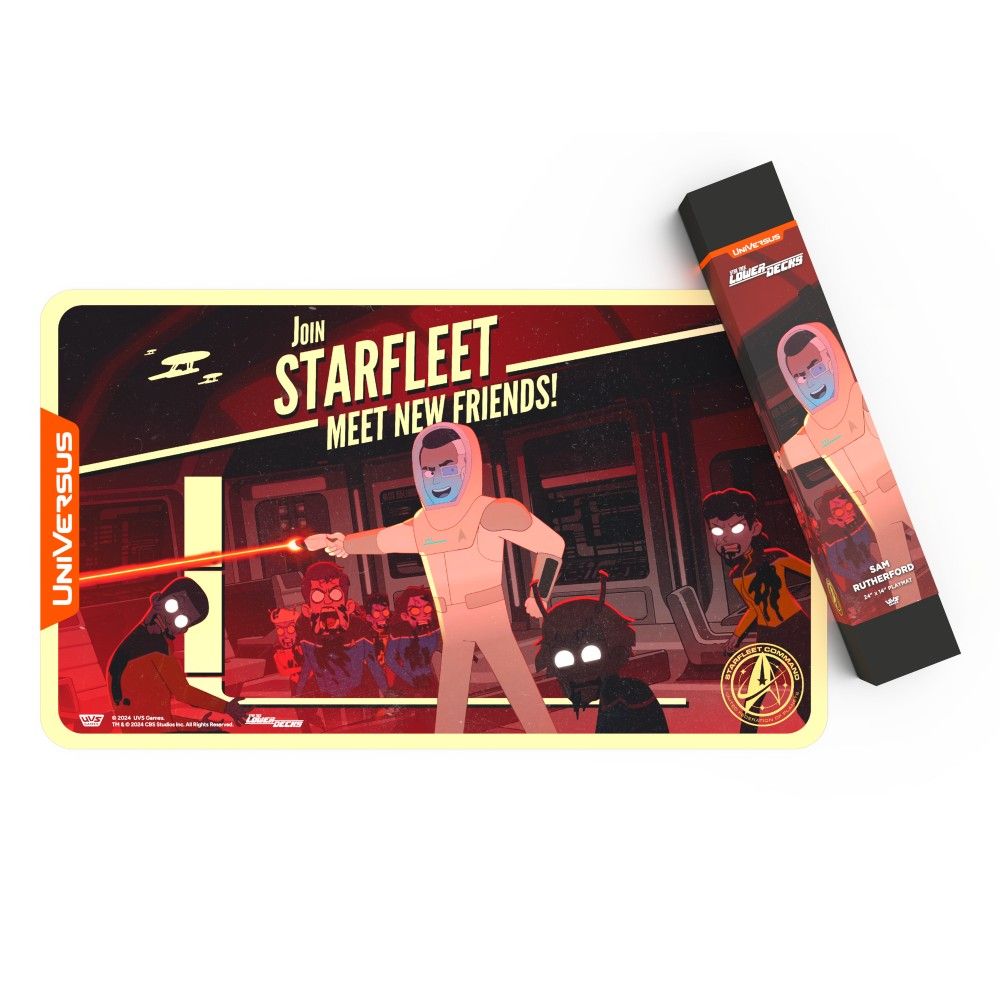 UniVersus Playmat: Star Trek – Lower Decks: Rutherford - Good Games