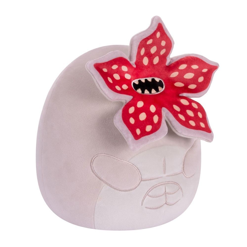 Stranger Things Demogorgon Squishmallows 10-inch plush gray plush with red flower-like head with teeth