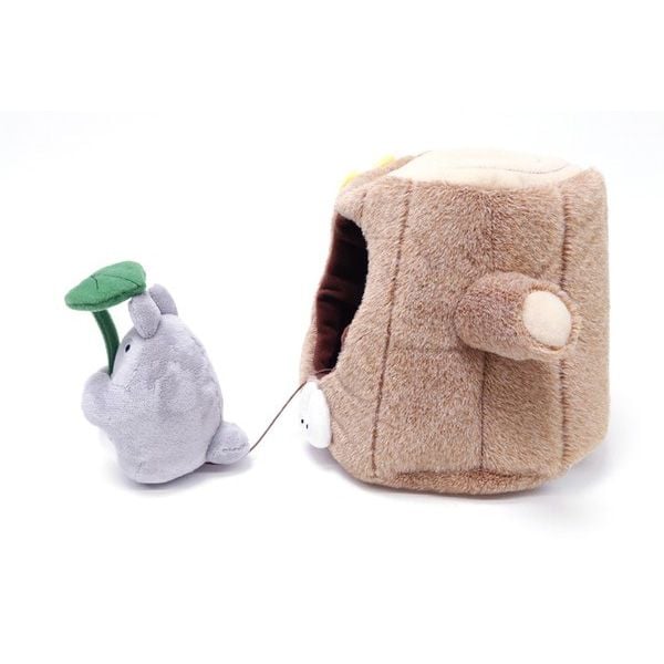 Studio Ghibli Plush: Totoro With Stump House (M)
