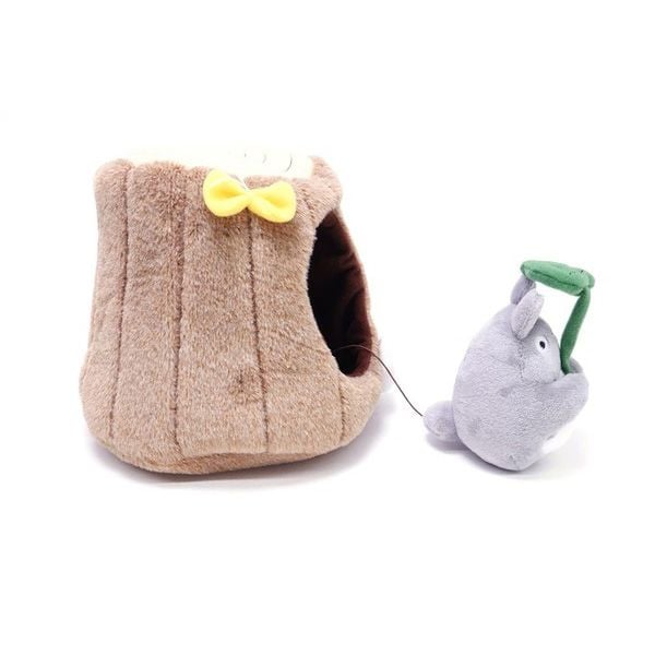 Studio Ghibli Plush: Totoro With Stump House (M)