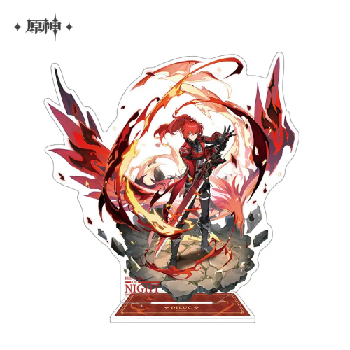 Summer Fantasia Series Acrylic Stand - Diluc - Good Games
