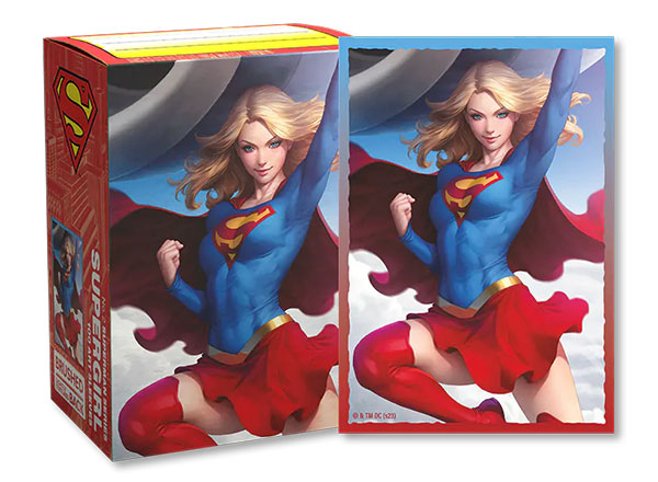 Dragon Shield - Sleeves - Box 100 - Brushed Art - Superman Series: Supergirl - Good Games