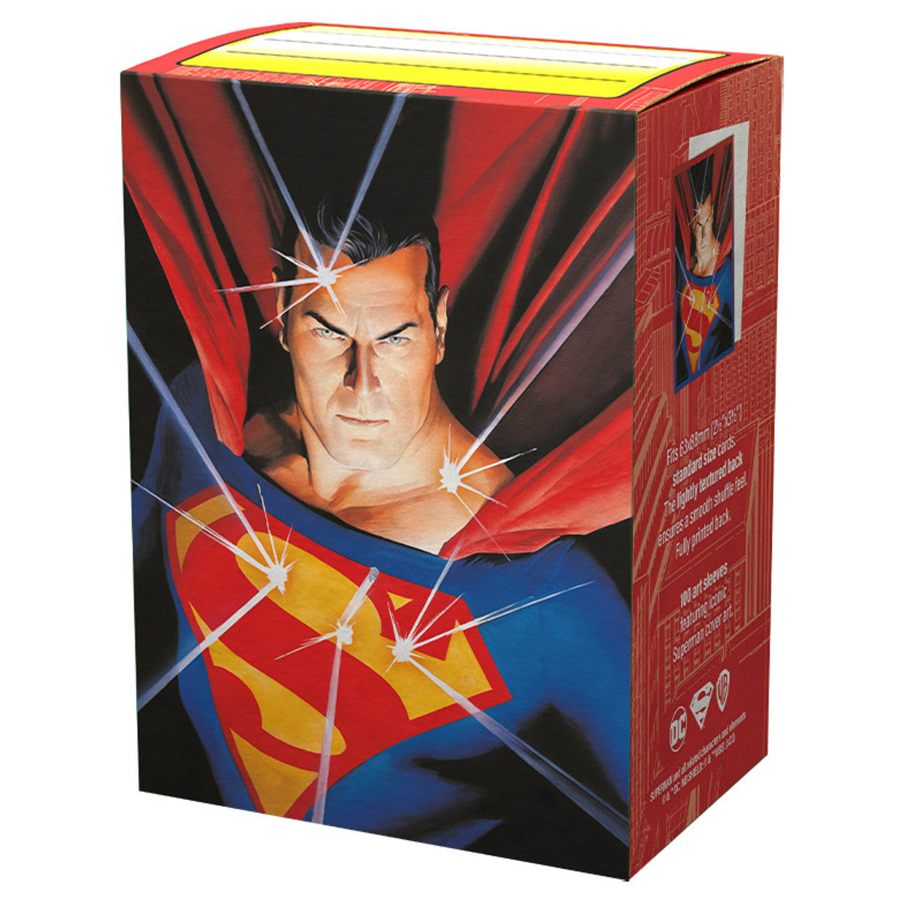 Dragon Shield - Sleeves - Box 100 - Brushed Art - Superman Series: Superman - Good Games
