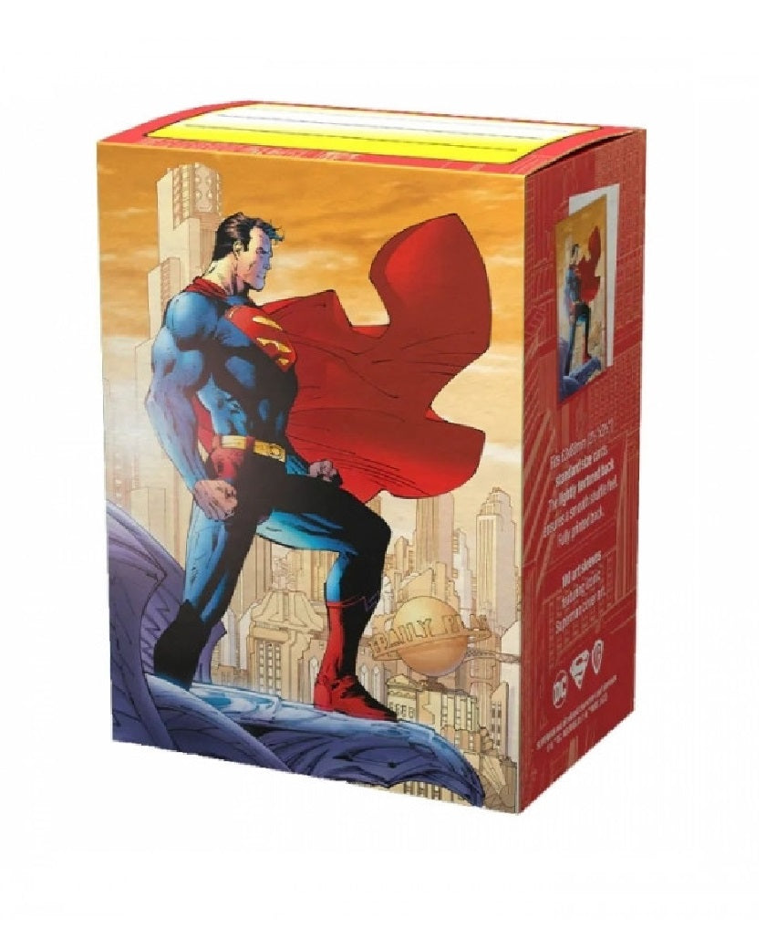 Dragon Shield - Sleeves - Box 100 - Brushed Art - Superman Series: Superman 2 - Good Games
