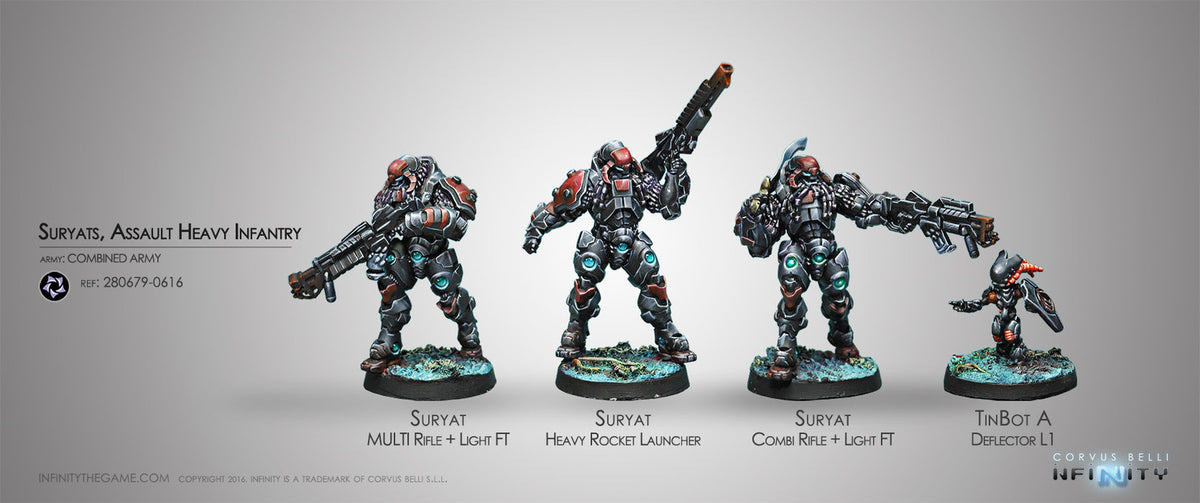 Infinity - Suryats Assault Heavy Infantry