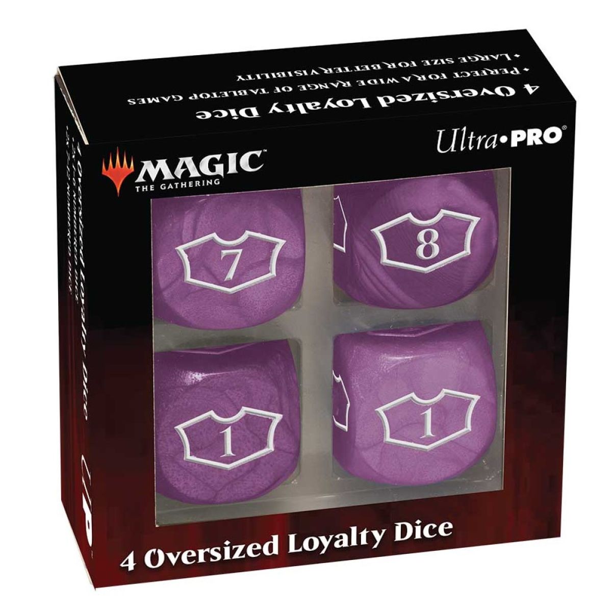 Ultra Pro: Deluxe 22MM Swamp Loyalty Dice Set with 7-12 - Good Games