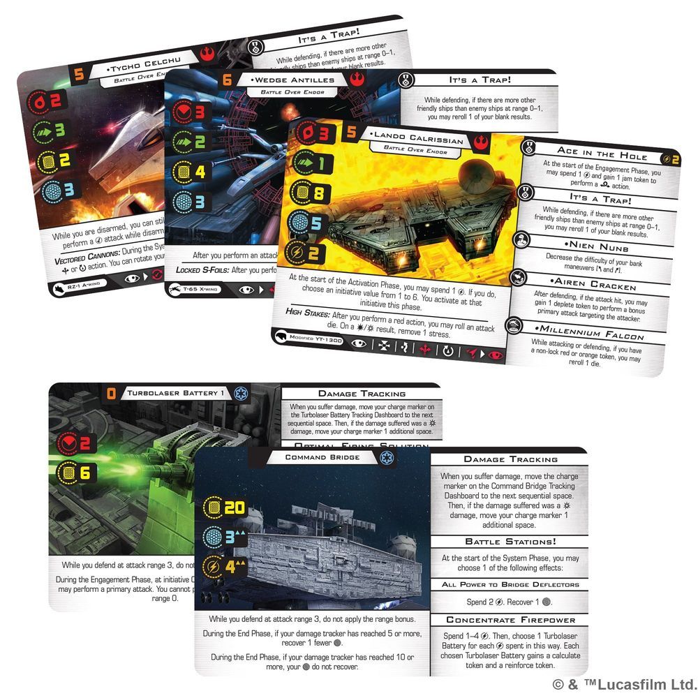 Star Wars: X-wing 2nd Edition - Battle Over Endor Scenario Pack - Good Games